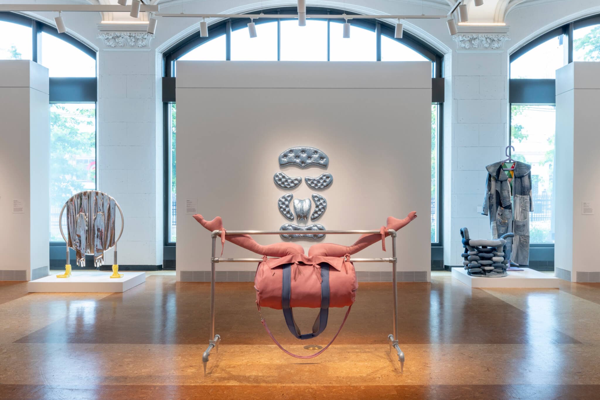 Installation view of “STUFFED" at Boston University Art Galleries